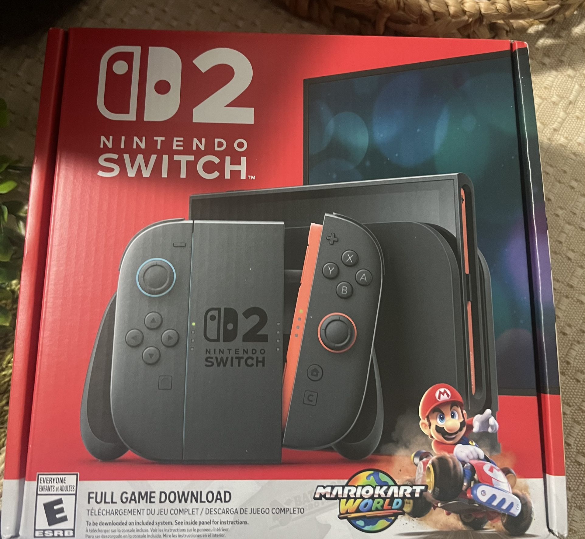Nintendo Switch 2 ( Mario Kart Bundle ) Brand New !