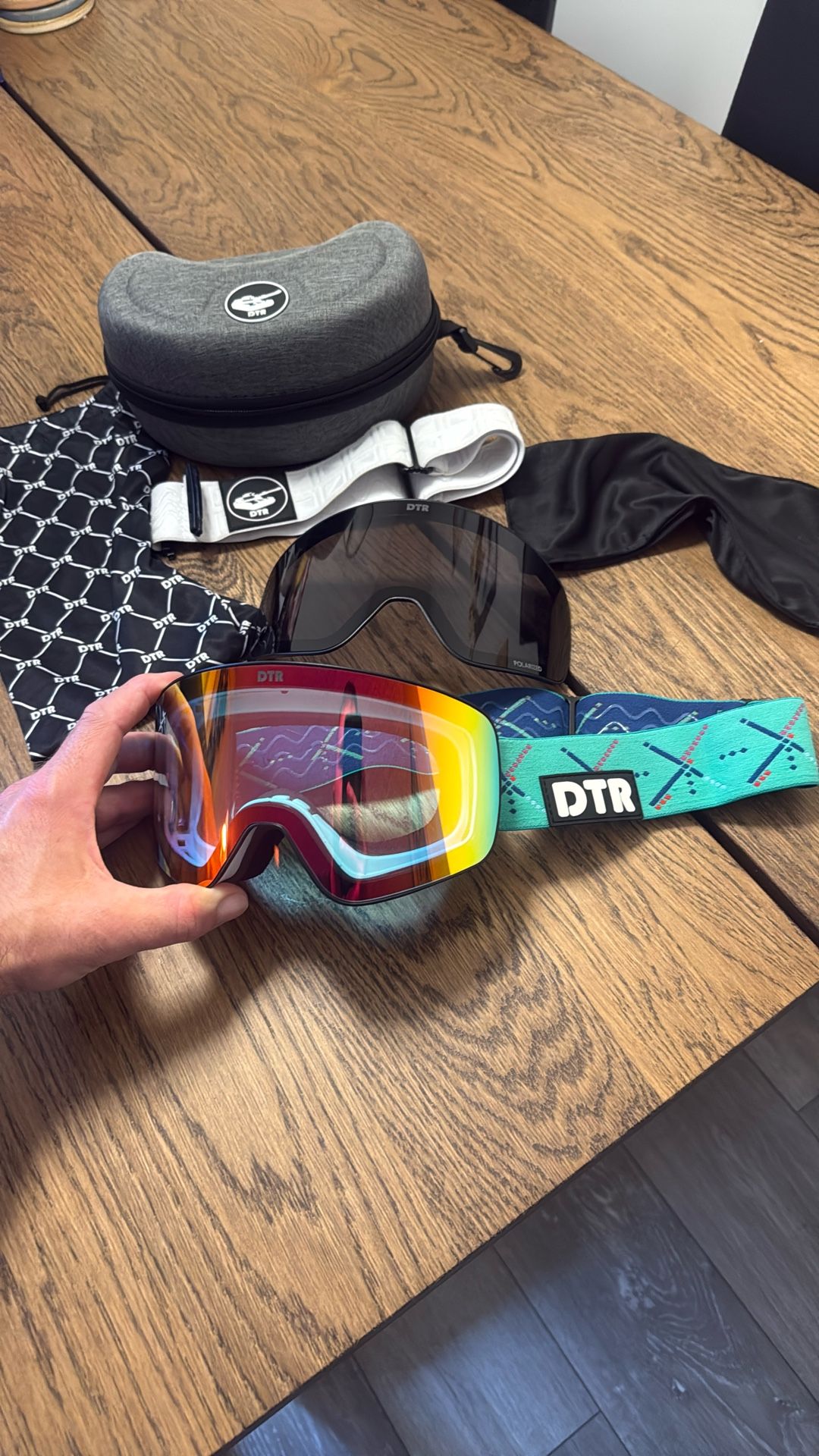 DTR Snowboard /Ski Goggles. Best Goggles I’ve Had!