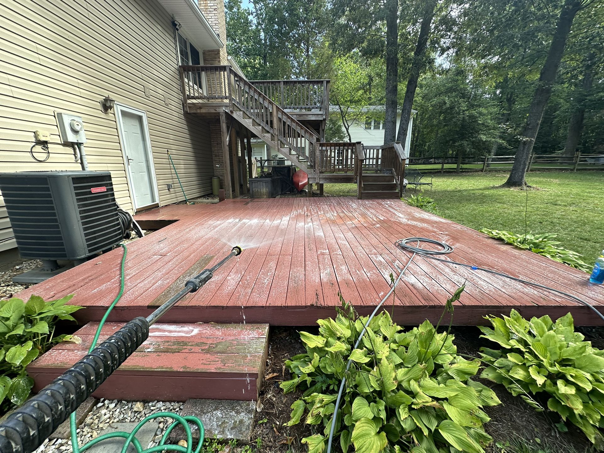 Deck Power Washing & Staining