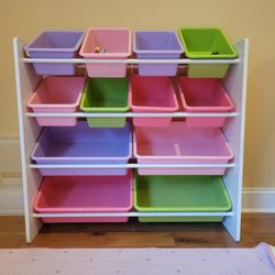 Toy organizers and storage bins