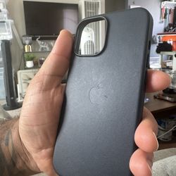 Apple IPhone 15 Pro Max silicone case with MagSafe in Storm Blue