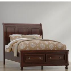 2 Twin Sleigh Beds with Mattresses & Dresser – Excellent Condition