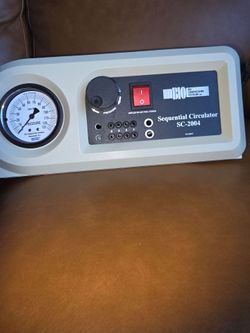 Sequential circulator SC-2004 pump and leg sleeves