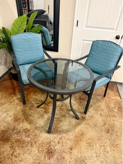 Hampton Bay 3-Piece Patio Bistro Set — $90 OBO