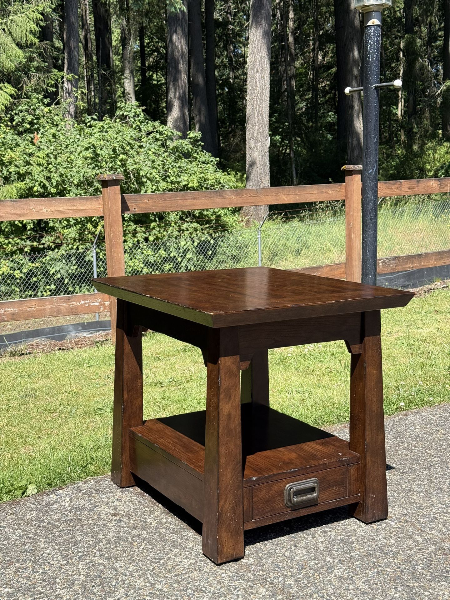 Rustic End Table -Coffee Table
