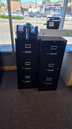 File cabinets