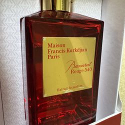Baccarat Rouge 540- Maison Francis kurkdjian