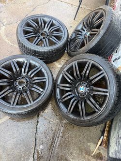 BMW RIMS AND TIRES