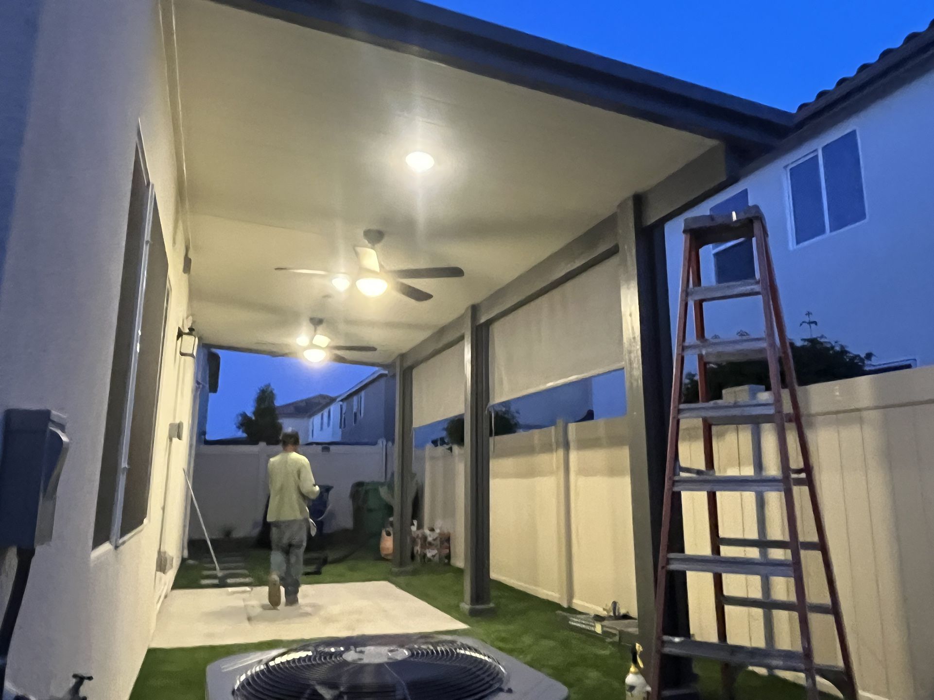 9’x20’ Solid Aluminum Cover