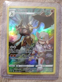 Pokémon TCG Kleavor Sword & Shield - Astral Radiance TG08/TG30 Holo Rare