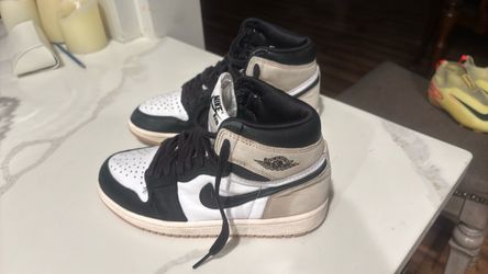 Boys tan colored air Jordan 1