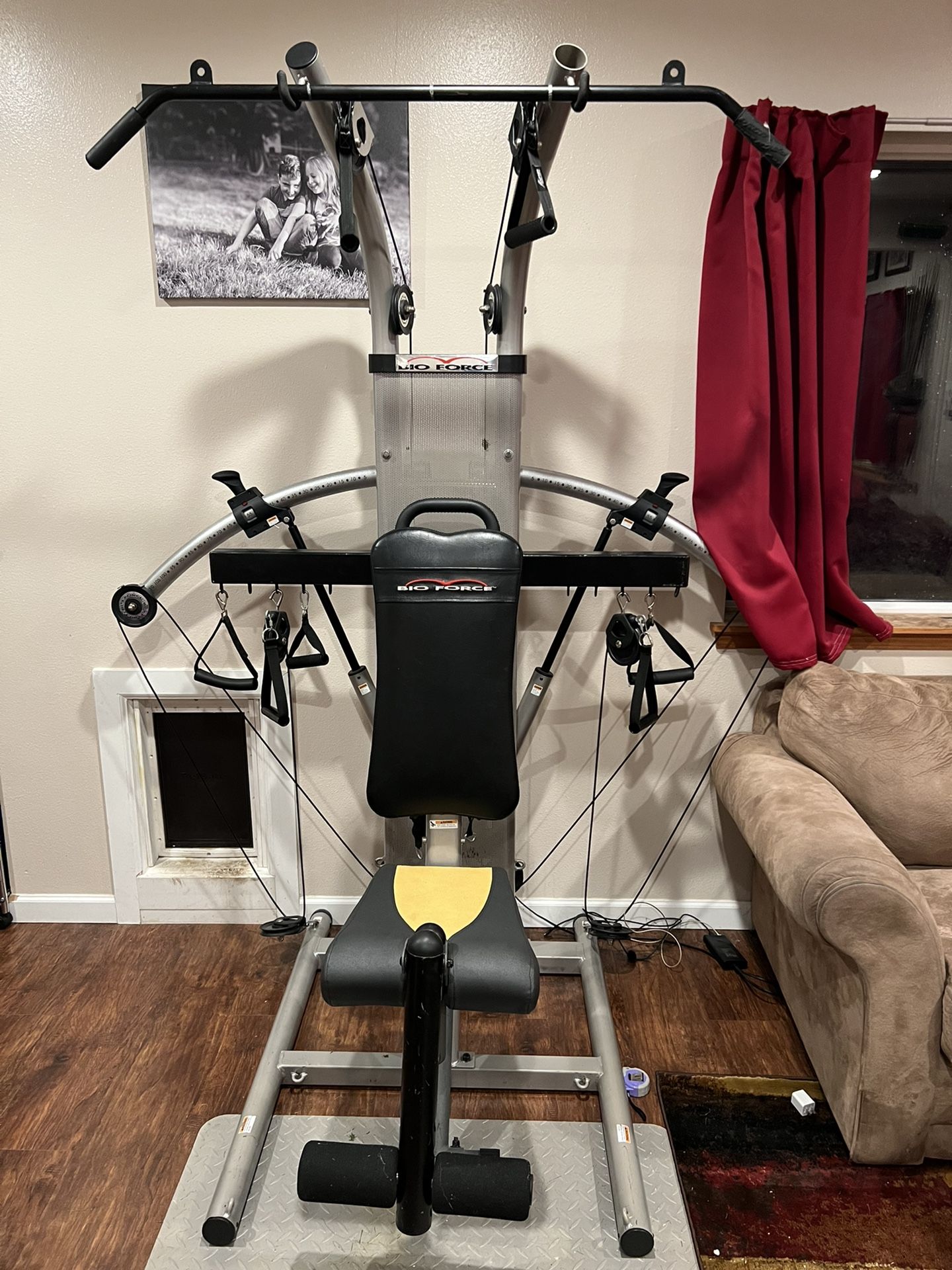 Bio Force Basic Home Strength Training Exercise Machine