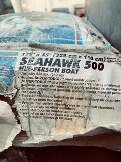 Seahawk 500 Five-Person Inflatable Boat