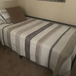 Twin Bed Frame And Bedding