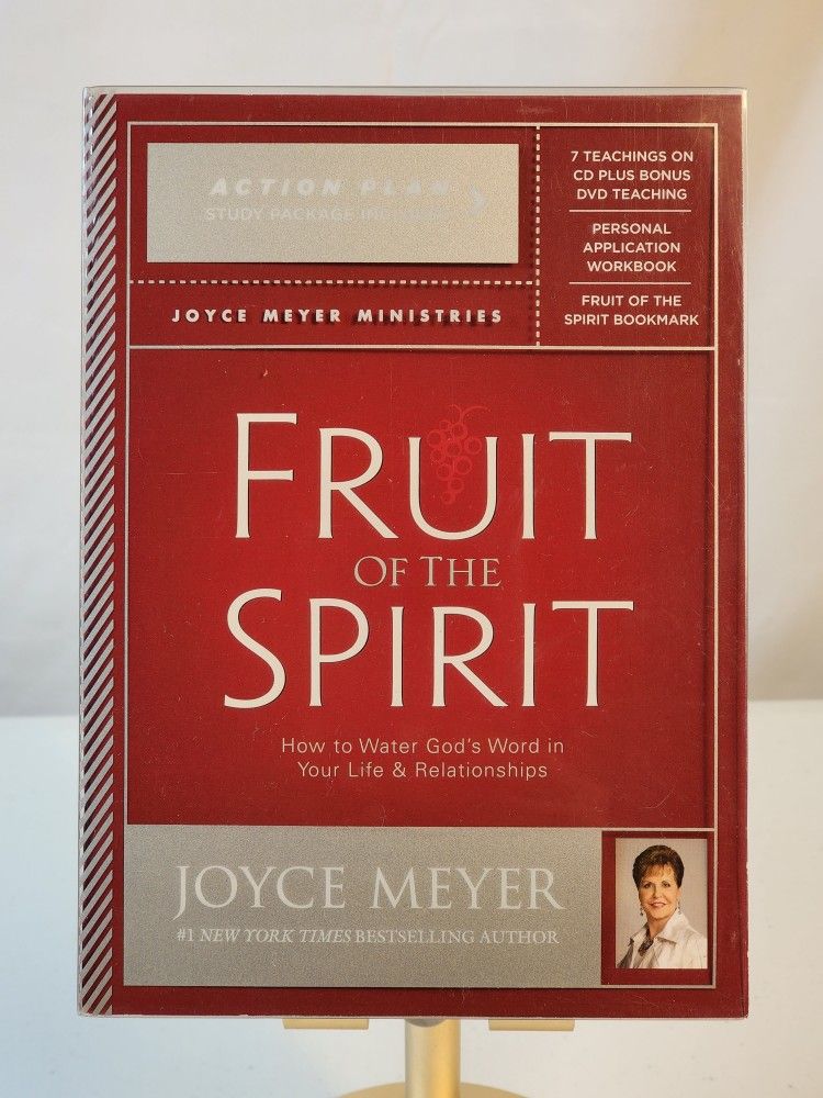 Joyce Meyer Fruit of the Spirit #1 New York Times Best Seller 7 Disc CD. Excellent condition 7 disc audio cd plus DVD bonus teachings. Msrp $30