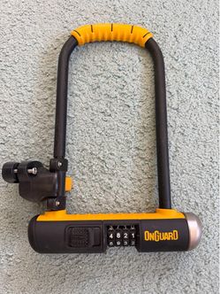 ONGUARD Like New Heavy-Duty Bike Lock – Combination Lock with Mounting Bracket