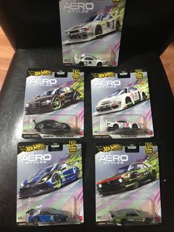HOTWHEELS premium (aero styles)