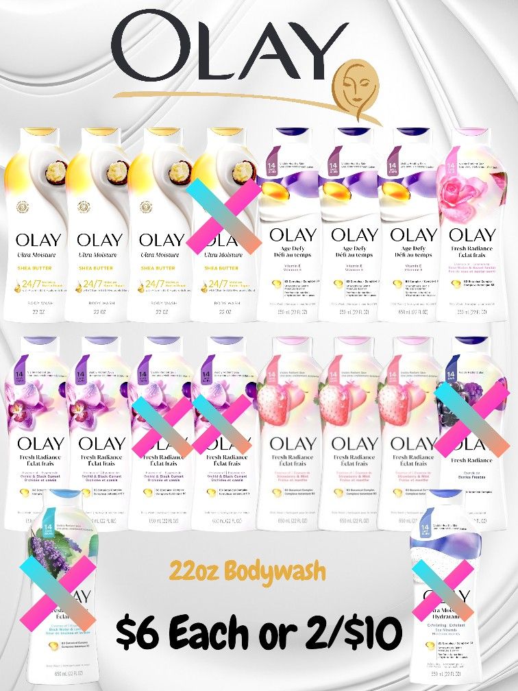 🔥 NEW OLAY Bodywash Bundle Deal STOCK UP🔥 Body Wash Bath