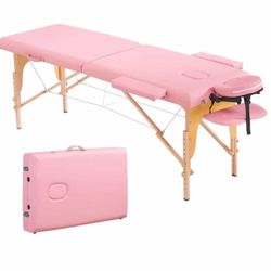 Pink Lash Massage Table 