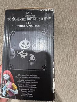 Nightmare Before Christmas LED Whirl-A-Motion Projector