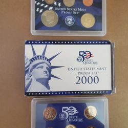 UNITED STATES MINT PROOF SET 2000