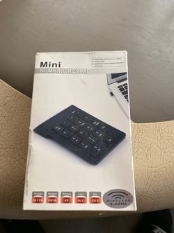 Mini numeric keypad