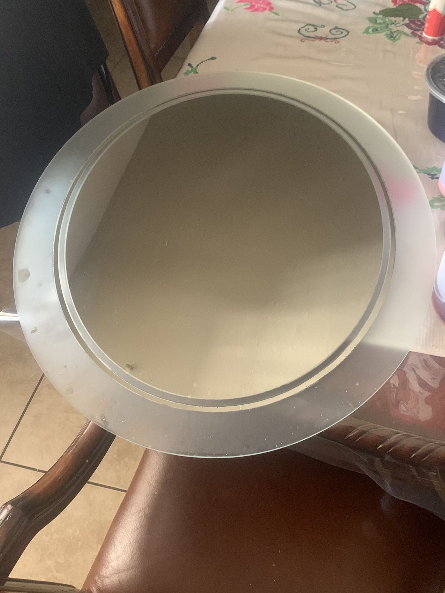 Beautiful Nice Sliver Metal Mirror For Sale Two Available