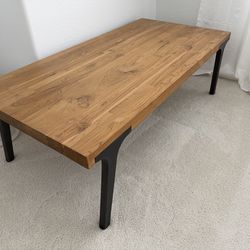 Crate and Barrel Lakin Coffee Table