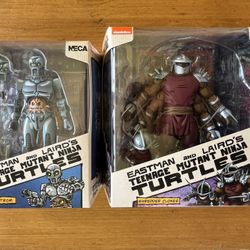 Tmnt Neca Bundle New Sealed Shredder Clones And Utrom