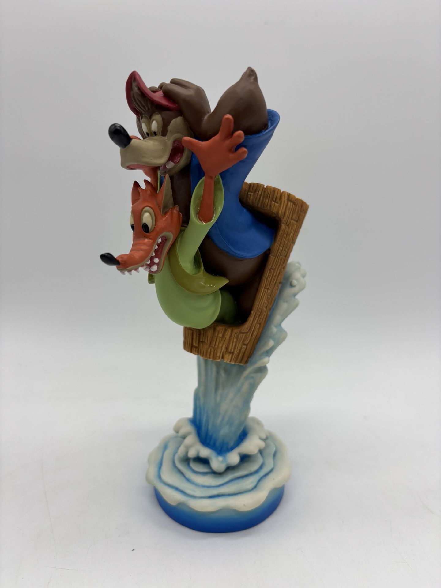 Vintage Disneyland Disney World Splash Mountain Statue Figure Br'er Fox Bear