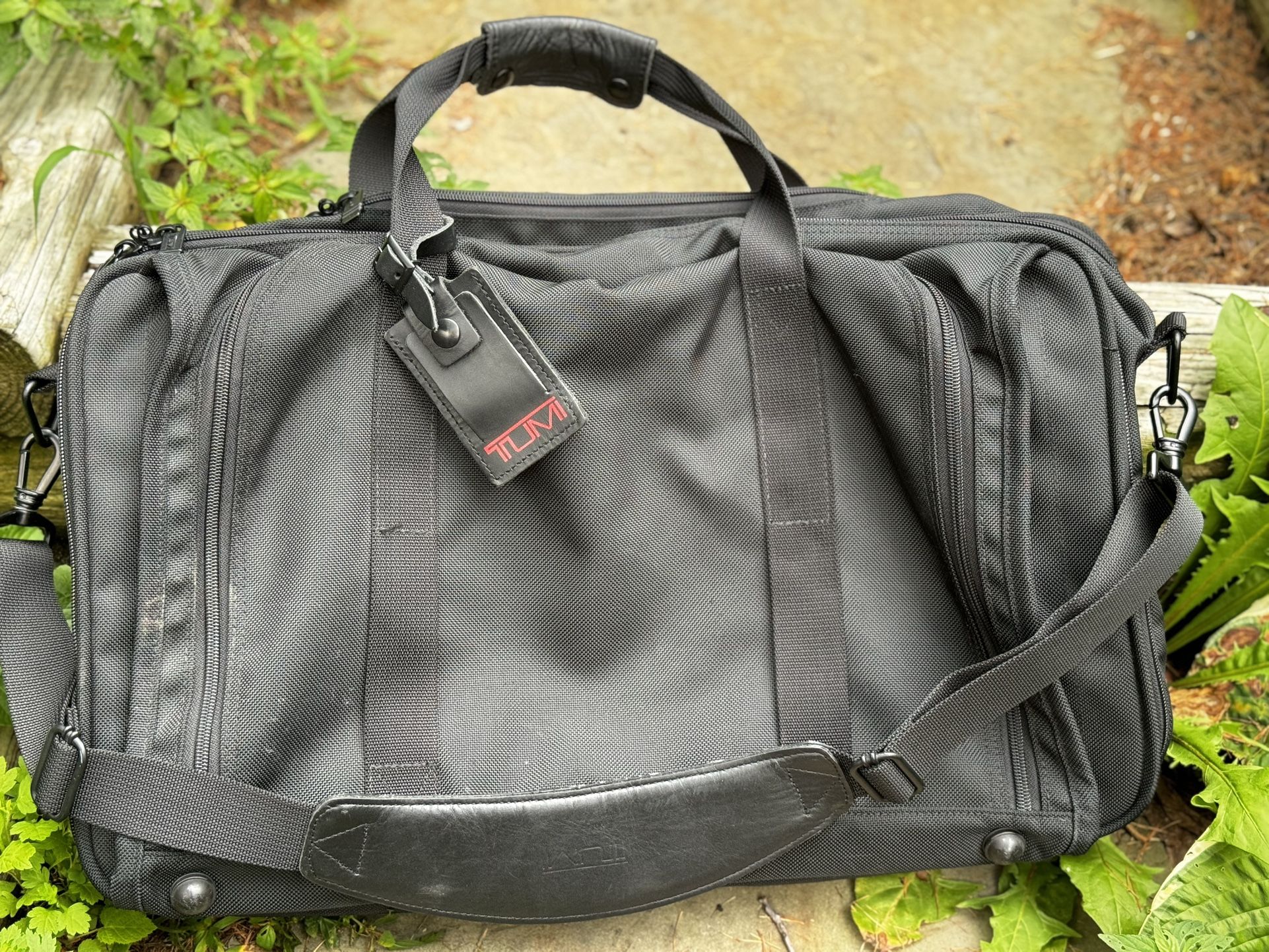 TUMI Expandable Overnight Carry On Travel Bag. Style 278D3