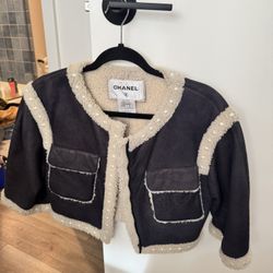 Original Chanel Shearling Crop Jacket
