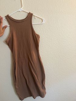 Tan/Brown Dress