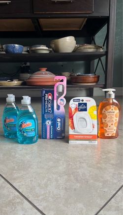 Crest Sensitive, Oral B, Softsoap, Glade, Gain