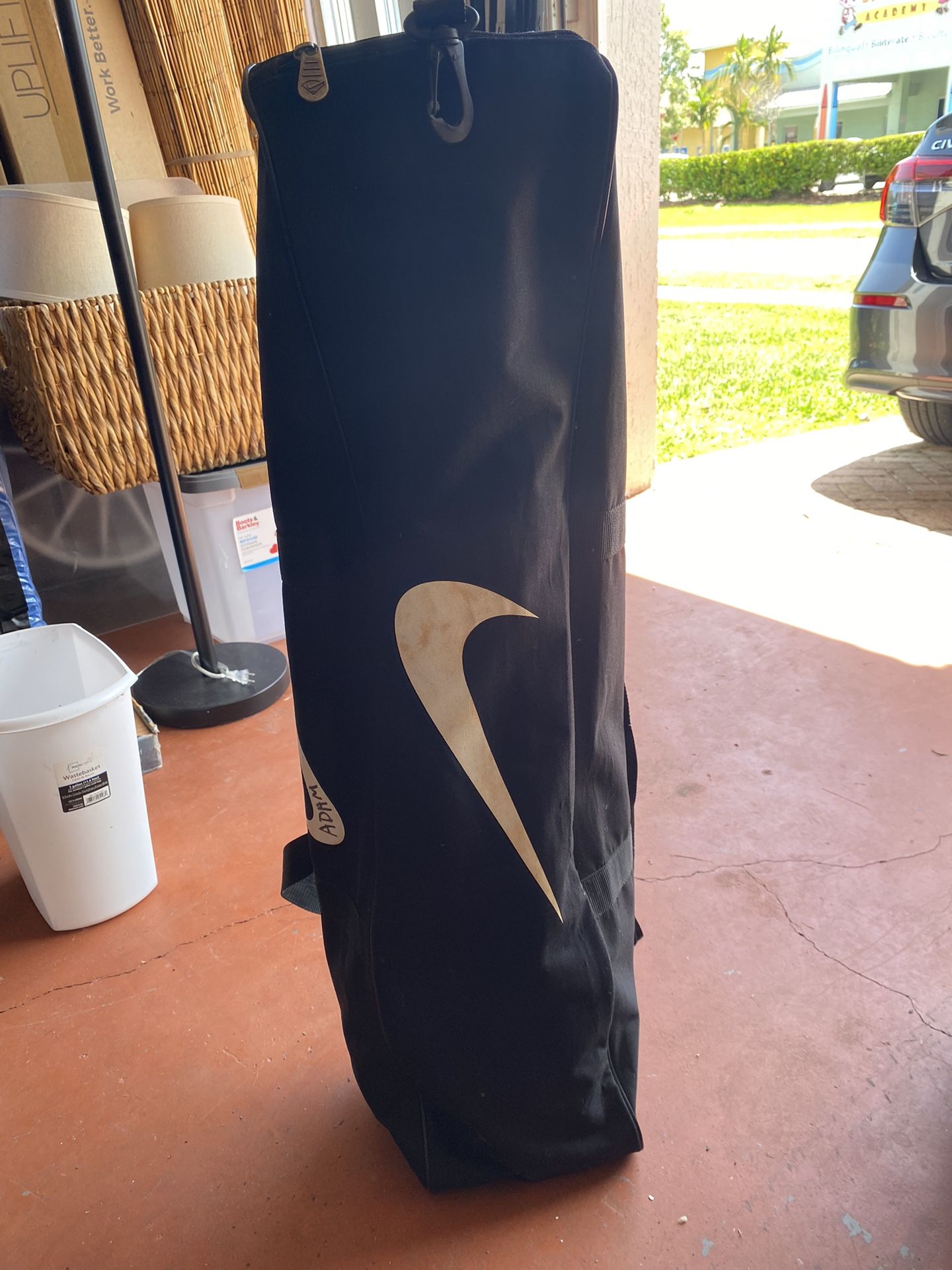 Baseball Bag And Bats