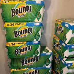 Bounty Paper Towels $17 each