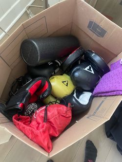 **WILL BE GONE BY 8/22** Boxing gloves and mitts