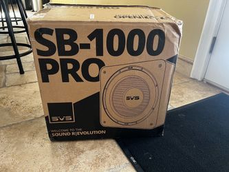 SVS Subwoofer New