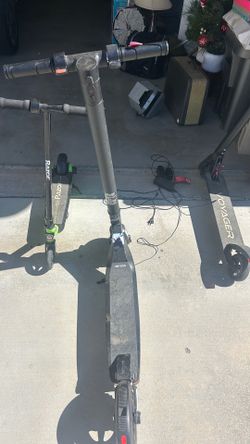 3 Electric scooters/Not working