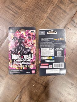 2x Dragon Ball Card Game Brightness of Hope Booster Pack