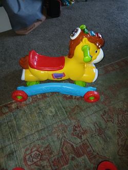 The tech rocking horse ride horse