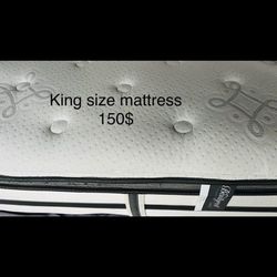 2 King Mattress For Sale - 150 Each One Or 2 For  200