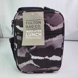 Fulton Bag Co. Insulated Lunch Bag with Handdle. New.