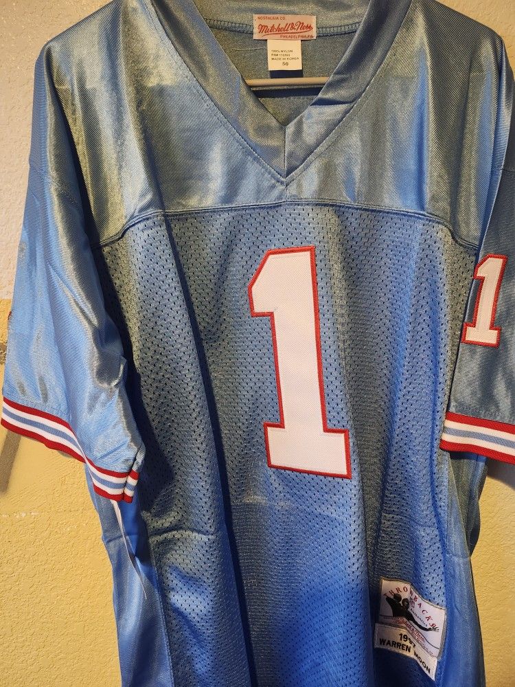 Warren Moon Classic Football Jersey XL/Houston Oilers - Main Image