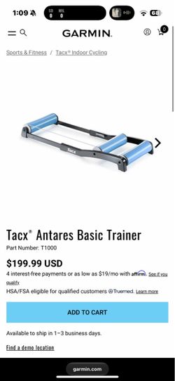 Tacx Antares basic trainer