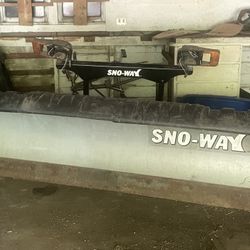 Sno-way Snow And Ice Plow 