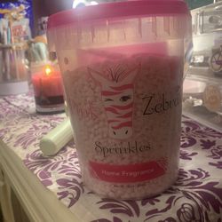 Pink Zebra sprinkles 