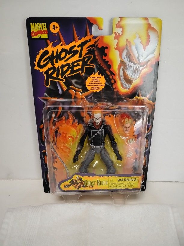 New Sealed Marvel Comics Ghost Rider Johnny Blaze 6" Action Figure