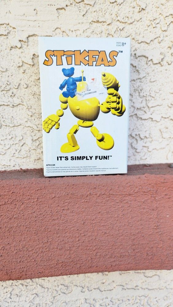 Stikfas Segmented Robot Buildable Figure 2004 - Yellow Variant