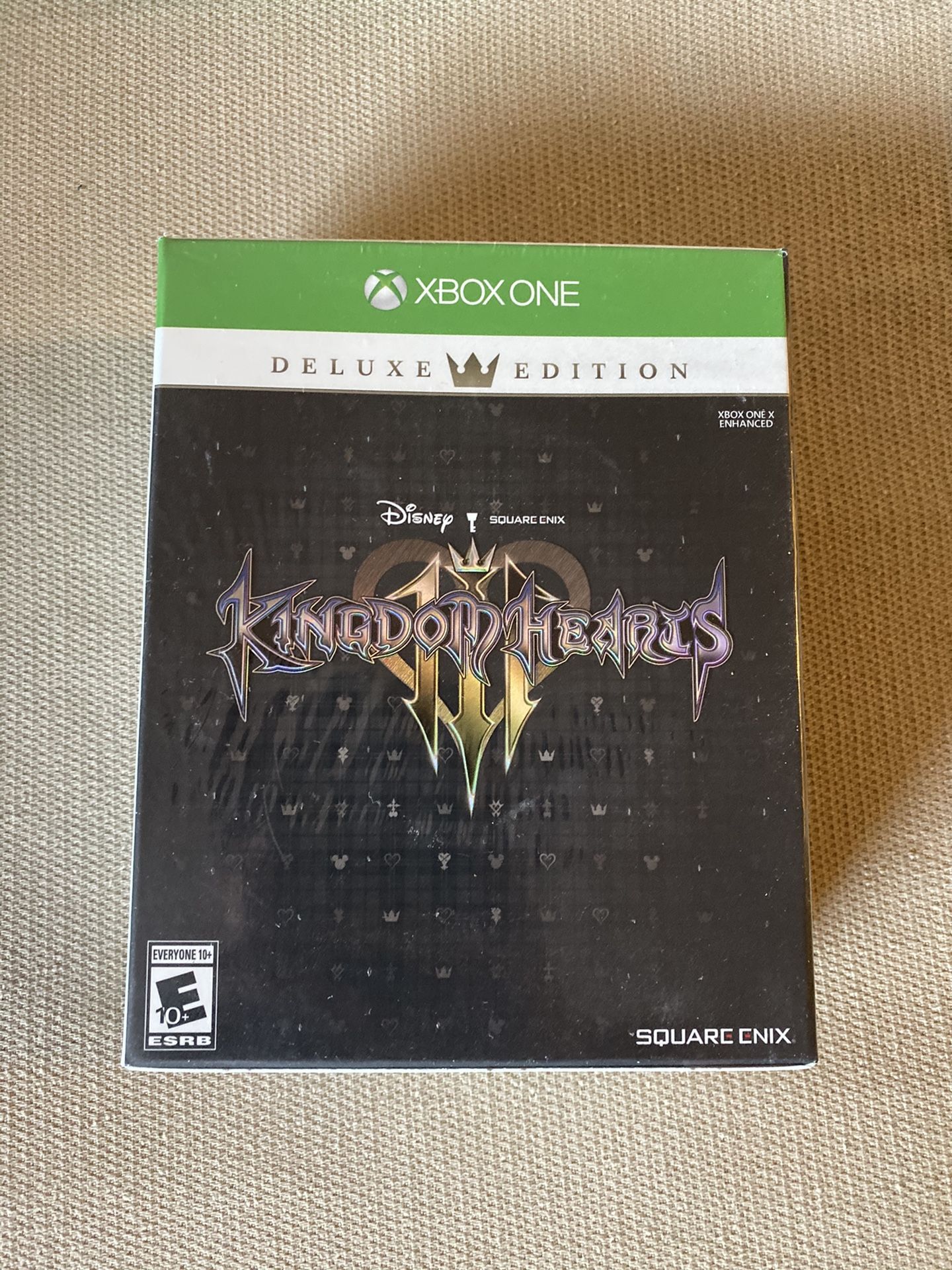 Xbox one Kingdom Hearts III deluxe edition